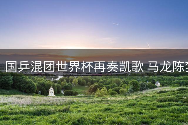 国乒混团世界杯再奏凯歌 马龙陈梦领衔大胜中国台北